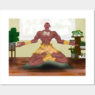 Yoga with Dhalsim Posters and Art